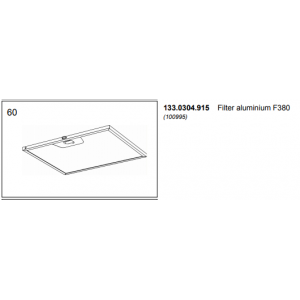 Filter aluminium F380