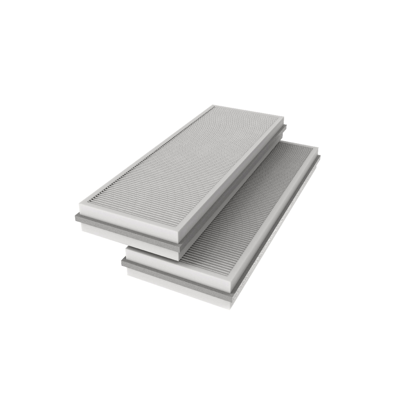 Originalfilterkit till Systemair SAVE VSR 300 – F8 tilluftsfilter och M5 frånluft, 397x277x24 och 398x210x24 mm