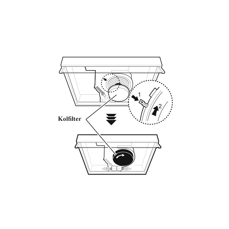 Electrolux TYPE 28 Kolfilter