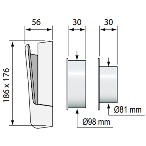 Fresh TL-C invändig del med stosar