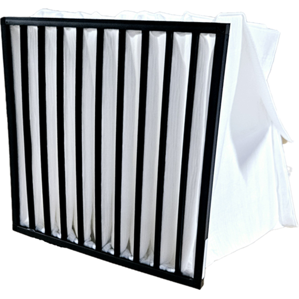 Påsfilter 592x592x520 mm – F7 / ePM1 50% med 10 filterpåsar för ventilation Påsfilter 592x592x520 mm – F7 / ePM1 50% med 10 filterpåsar för ventilation