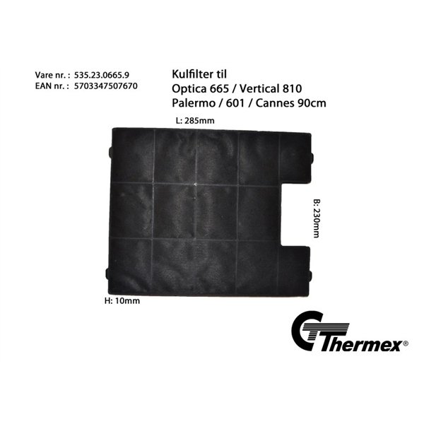 Thermex Palermo kolfilter