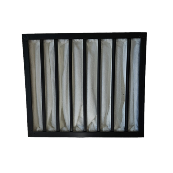 Ersättningsfilter F7 ePM1 65% för Östberg HERU 600 S, mått 385x335x370 mm.